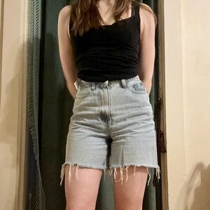 Meshki light blue shorts size 2